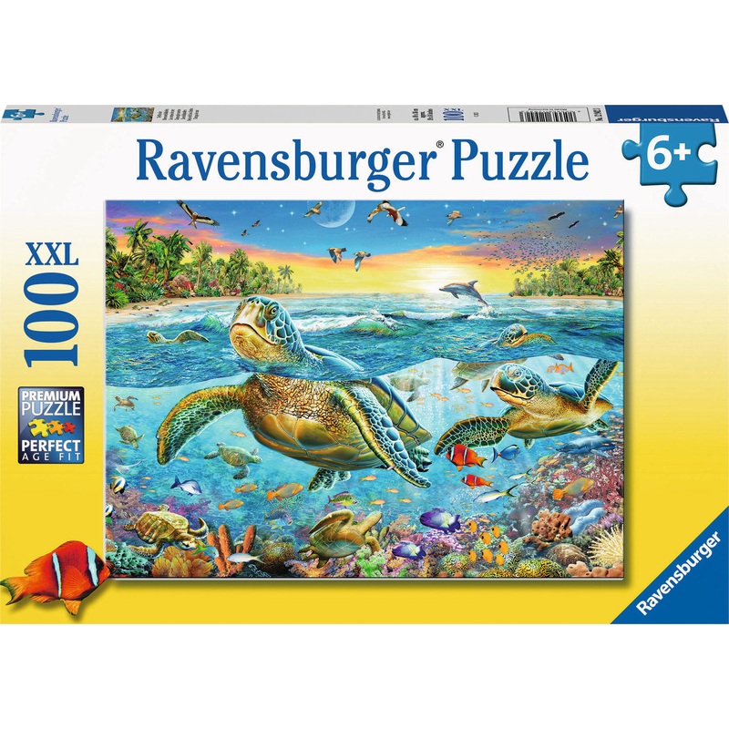 100 pc Swim with Sea Turtles Puzzle