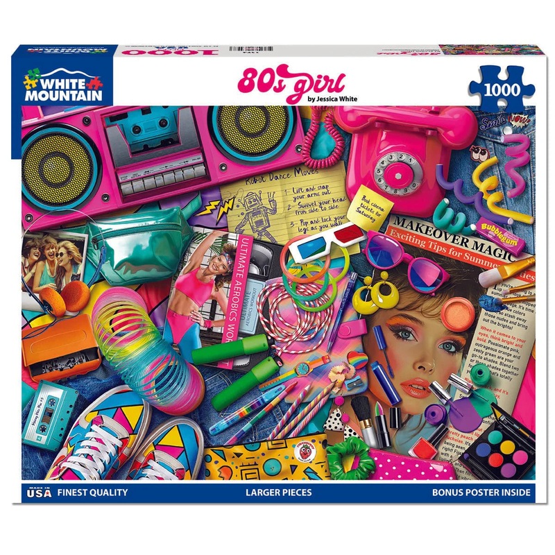 1000 pc 80s Girl Puzzle