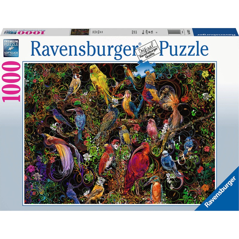 1000 pc Birds of Art Puzzle