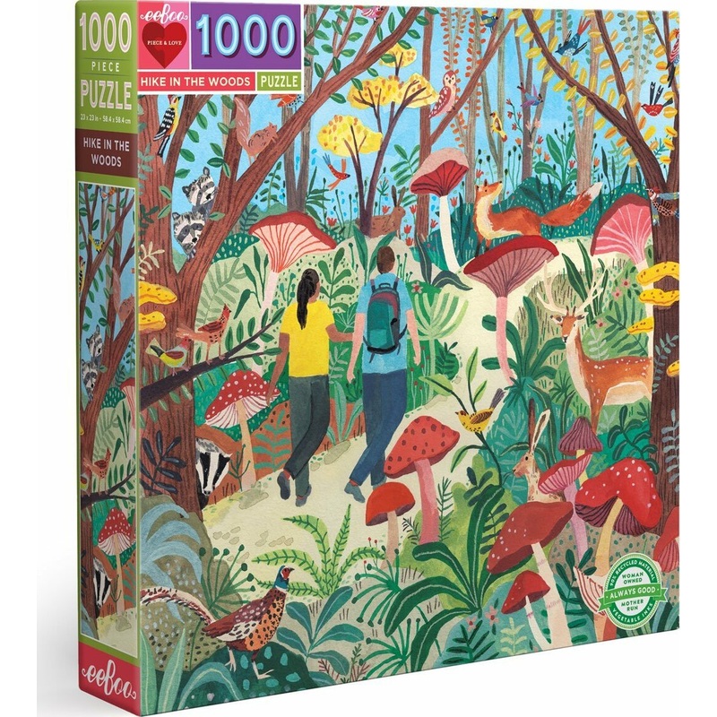 1000 pc Hike In The Woods Puzzle