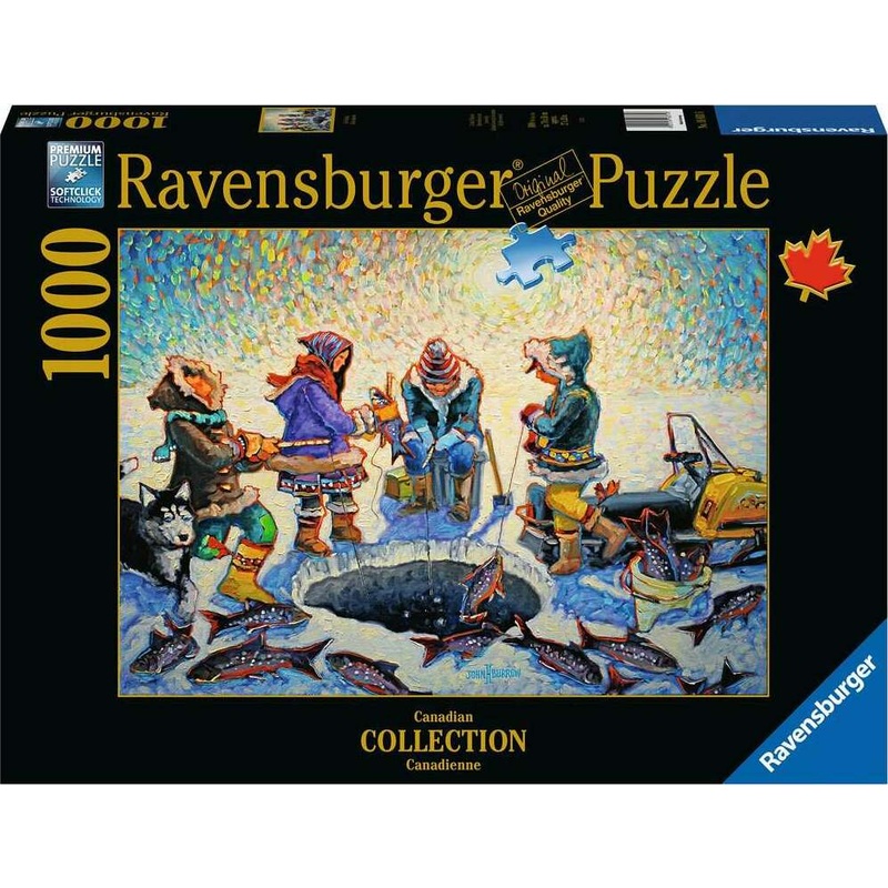 1000 pc Ice Fishing Puzzle
