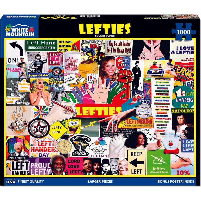 1000 pc Lefties Puzzle