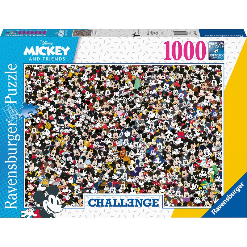 1000 pc Mickey Challenge Puzzle
