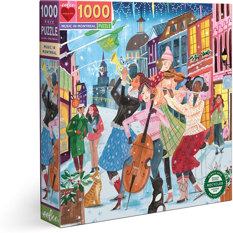 1000 pc Music in Montreal Puzzle
