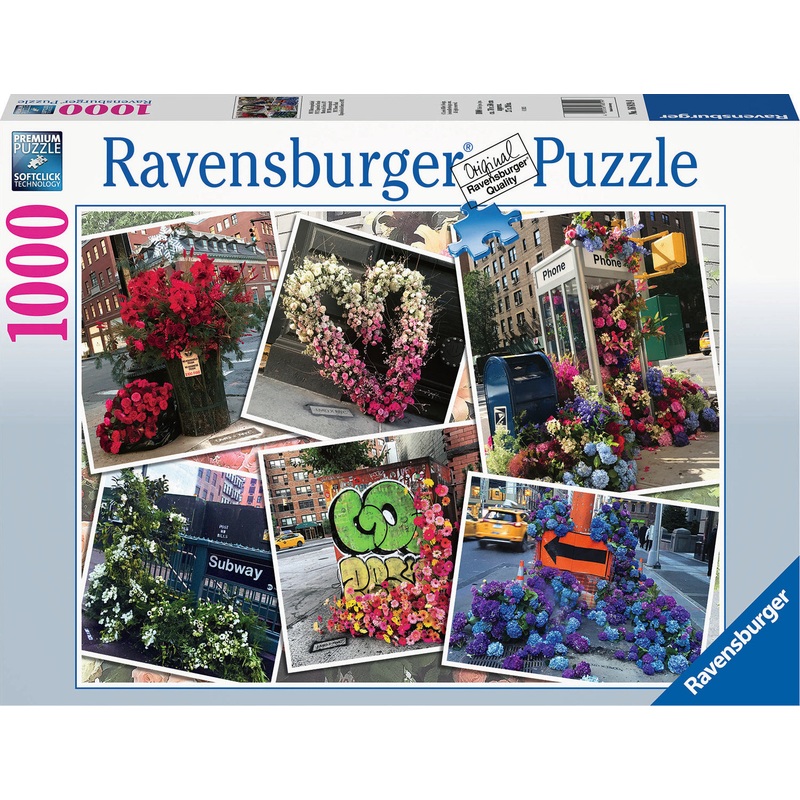 1000 pc NYC Flower Flash Puzzle
