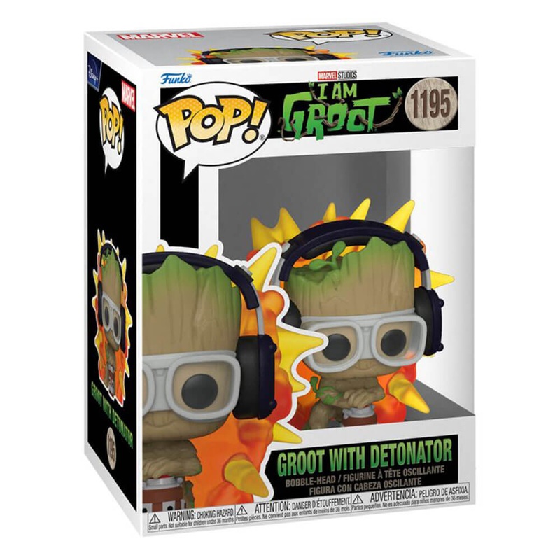 Je suis Groot Groot avec Detonator Pop! Vinyle