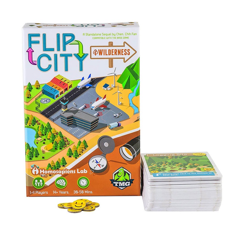 Jeu de conseil d'administration de Flip City Wilderness