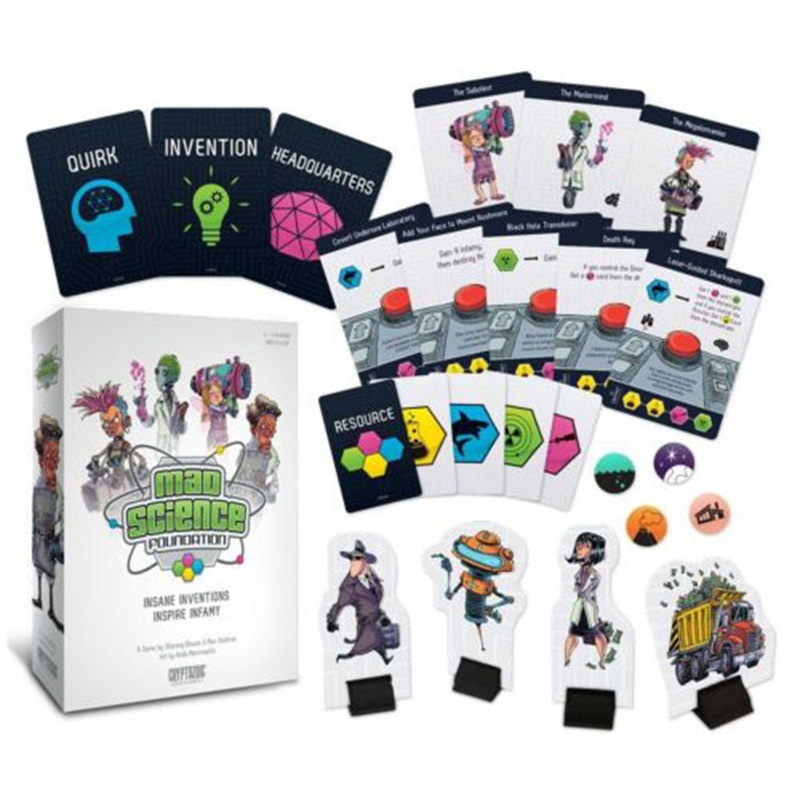 Jeu de conseil d'administration de Mad Science Foundation