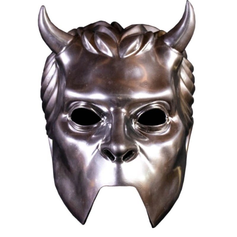 Masque de goule sans nom mle Ghost Chrome mle