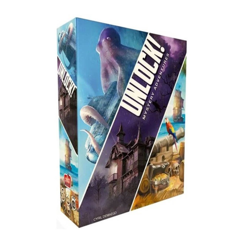 OUVRIR! Jeu de cartes Mystery Adventures