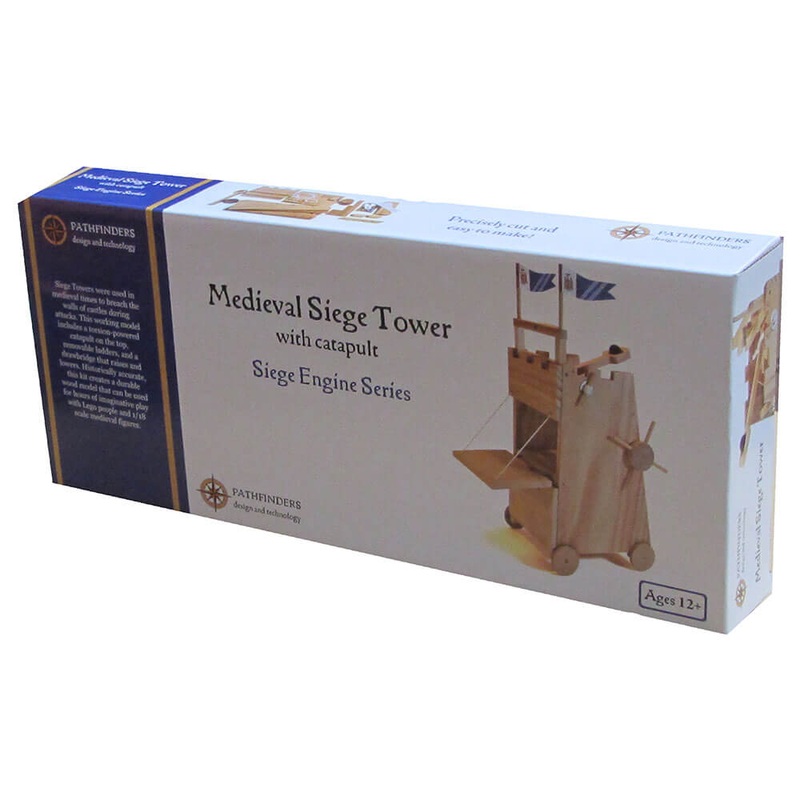 Pathfinders Kit en bois de la tour de sige mdival