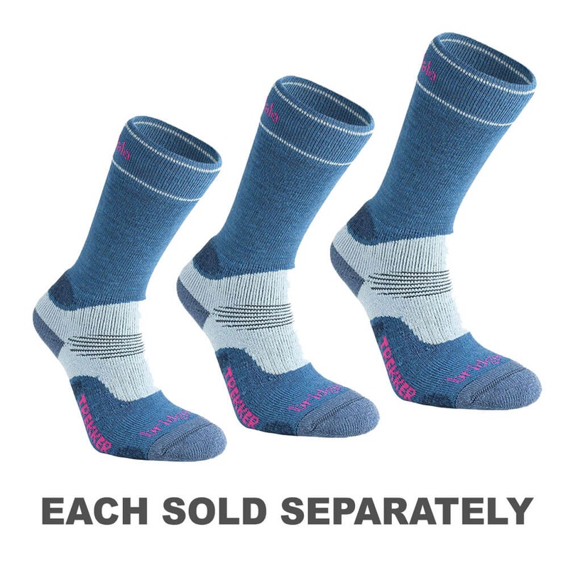 Randonne des performances de poids moyen femmes Blue Sky Sock