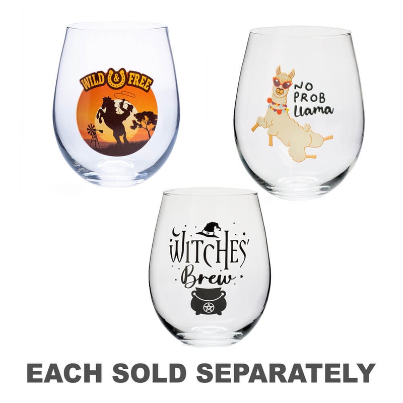 Verre de vin sans tige